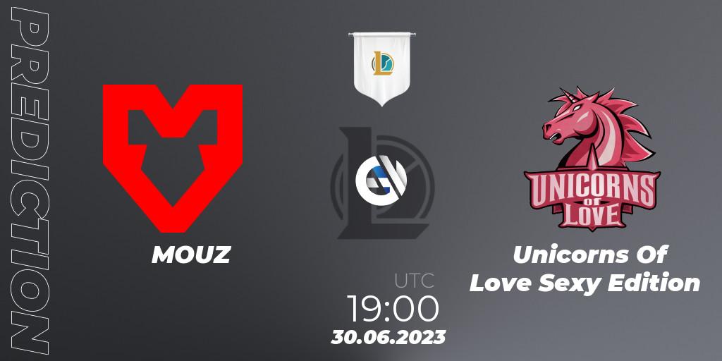 MOUZ vs Unicorns Of Love Sexy Edition: Betting TIp, Match Prediction. 30.06.23. LoL, Prime League Summer 2023 - Group Stage