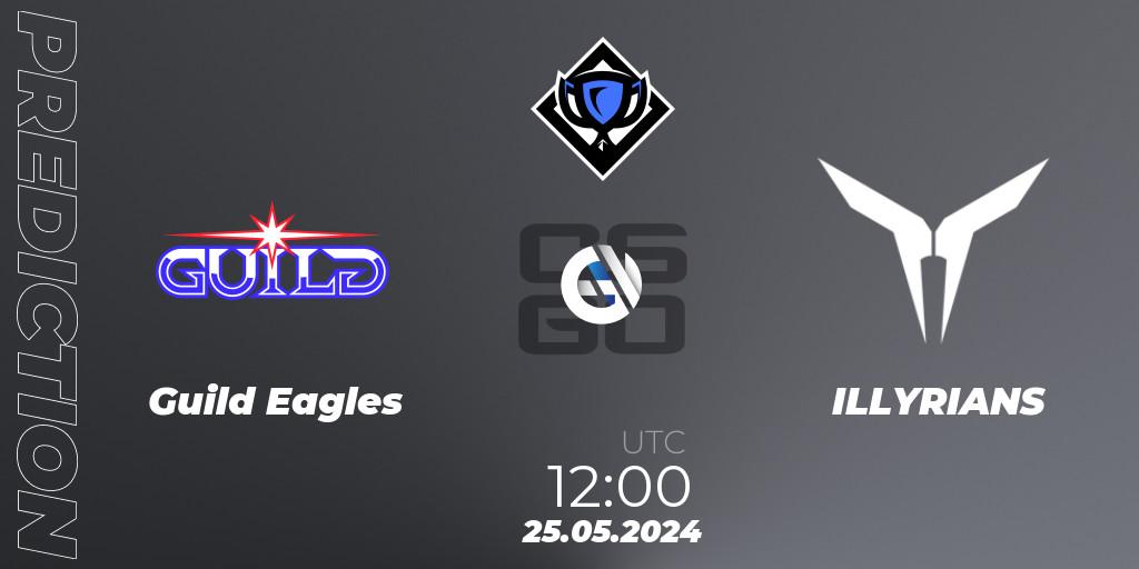 Guild Eagles vs ILLYRIANS: Betting TIp, Match Prediction. 25.05.2024 at 12:00. Counter-Strike (CS2), RES Season 7