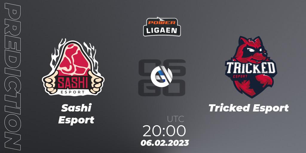  Sashi Esport vs Tricked Esport: Betting TIp, Match Prediction. 07.02.2023 at 19:00. Counter-Strike (CS2), Dust2.dk Ligaen Season 22