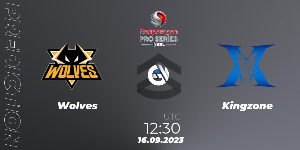 Wolves vs Kingzone: Betting TIp, Match Prediction. 16.09.2023 at 12:30. Call of Duty, Snapdragon Pro Series Fall Season