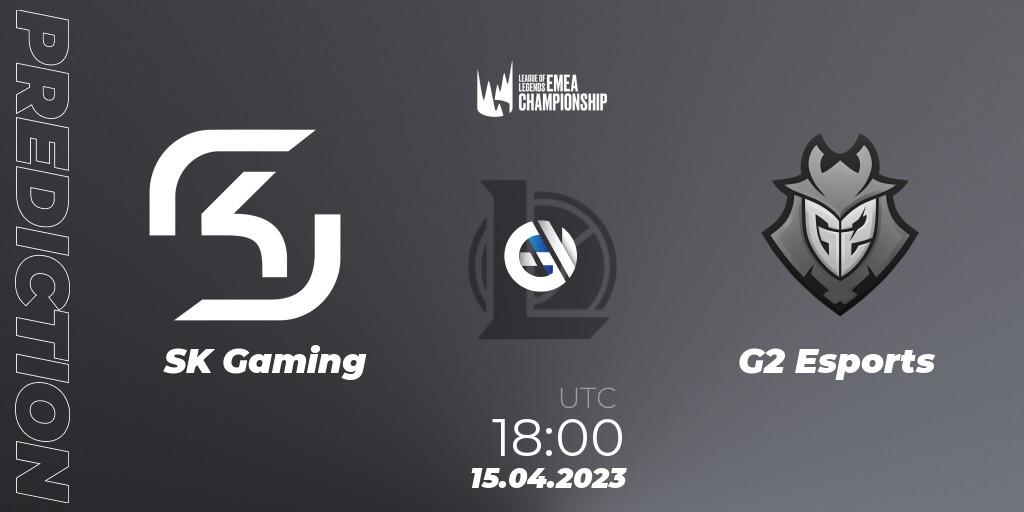 SK Gaming vs G2 Esports: Betting TIp, Match Prediction. 15.04.23. LoL, LEC Spring 2023 - Group Stage