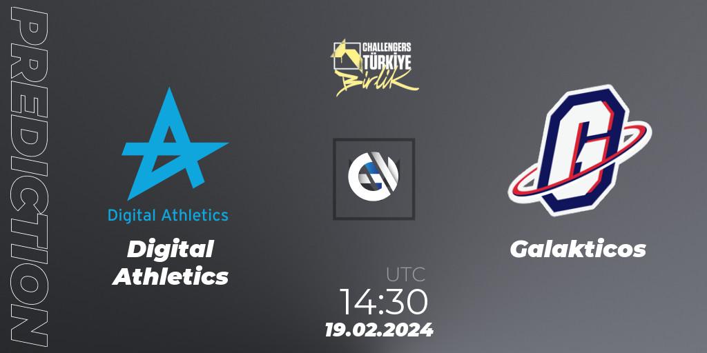 Digital Athletics vs Galakticos: Betting TIp, Match Prediction. 19.02.24. VALORANT, VALORANT Challengers 2024 Turkey: Birlik Split 1