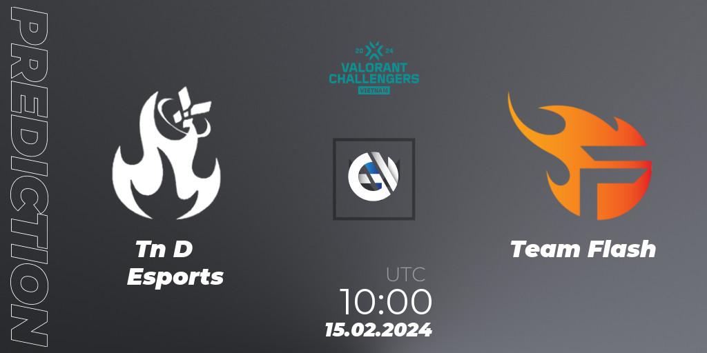 Tàn Dư Esports vs Team Flash: Betting TIp, Match Prediction. 15.02.2024 at 10:00. VALORANT, VALORANT Challengers 2024 Vietnam: Split 1