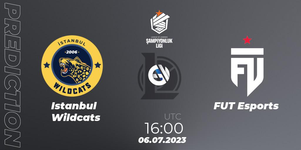 Istanbul Wildcats vs FUT Esports: Betting TIp, Match Prediction. 06.07.2023 at 16:00. LoL, TCL Summer 2023 - Group Stage