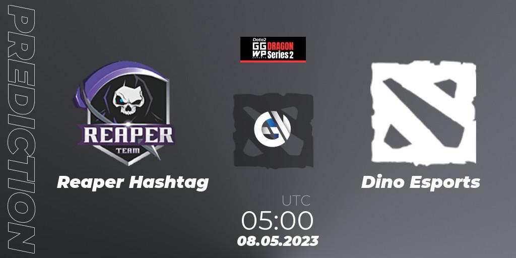 Reaper Hashtag vs Dino Esports: Betting TIp, Match Prediction. 08.05.23. Dota 2, GGWP Dragon Series 2