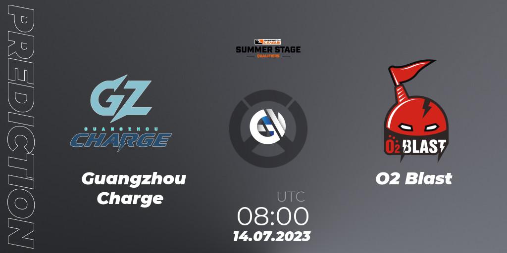 Guangzhou Charge vs O2 Blast: Betting TIp, Match Prediction. 14.07.2023 at 08:00. Overwatch, Overwatch League 2023 - Summer Stage Qualifiers