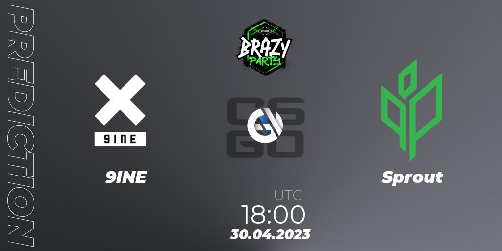9INE vs Sprout: Betting TIp, Match Prediction. 30.04.2023 at 18:00. Counter-Strike (CS2), Brazy Party 2023