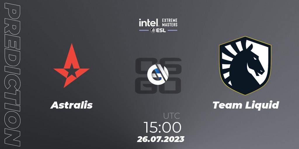 Astralis vs Team Liquid: Betting TIp, Match Prediction. 26.07.23. CS2 (CS:GO), IEM Cologne 2023 - Play-In