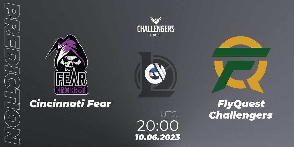 Cincinnati Fear vs FlyQuest Challengers: Betting TIp, Match Prediction. 10.06.23. LoL, North American Challengers League 2023 Summer - Group Stage