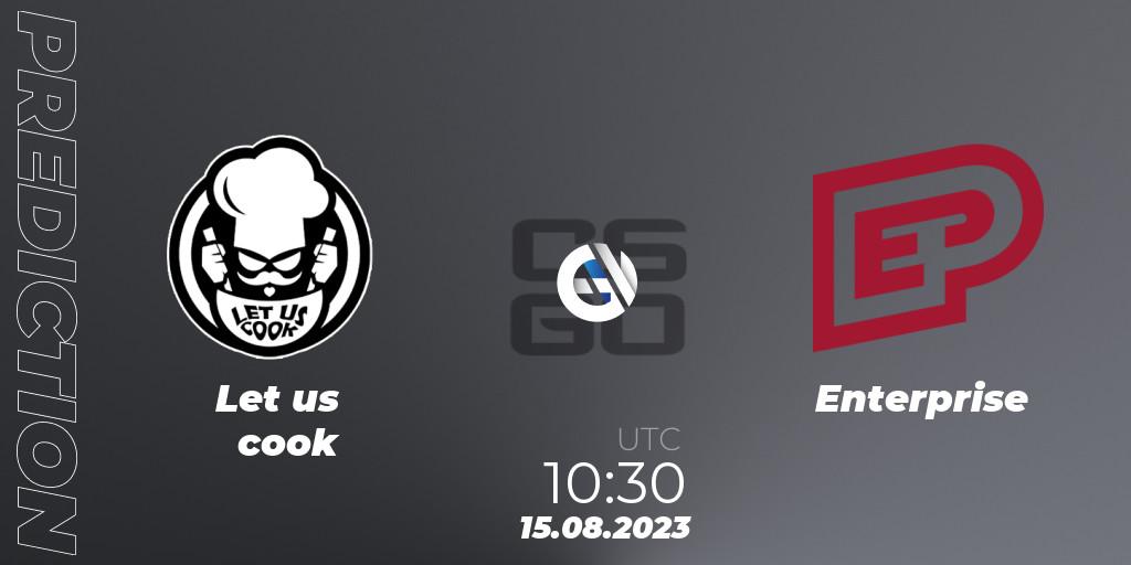 Enterprise vs Let us cook: Betting TIp, Match Prediction. 15.08.23. CS2 (CS:GO), European Pro League Season 10: Division 2