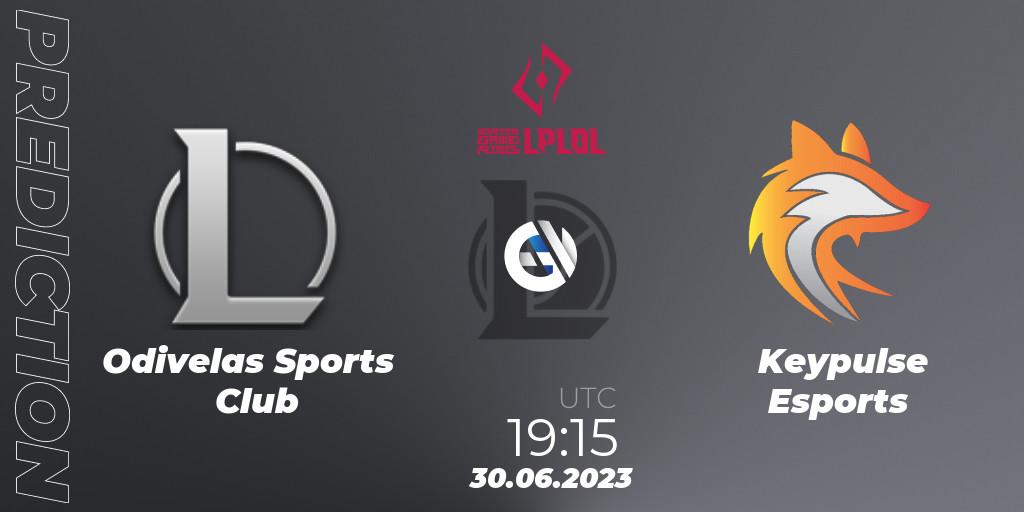 Odivelas Sports Club vs Keypulse Esports: Betting TIp, Match Prediction. 30.06.2023 at 19:15. LoL, LPLOL Split 2 2023 - Group Stage