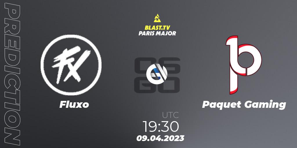 Fluxo vs Paquetá Gaming: Betting TIp, Match Prediction. 09.04.2023 at 19:30. Counter-Strike (CS2), BLAST.tv Paris Major 2023 Americas RMR