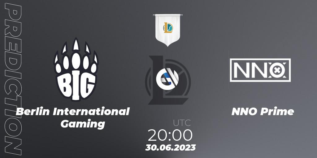 Berlin International Gaming vs NNO Prime: Betting TIp, Match Prediction. 30.06.23. LoL, Prime League Summer 2023 - Group Stage
