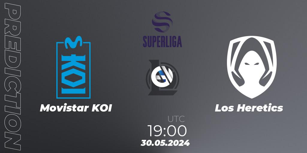 Movistar KOI vs Los Heretics: Betting TIp, Match Prediction. 30.05.2024 at 19:00. LoL, LVP Superliga Summer 2024