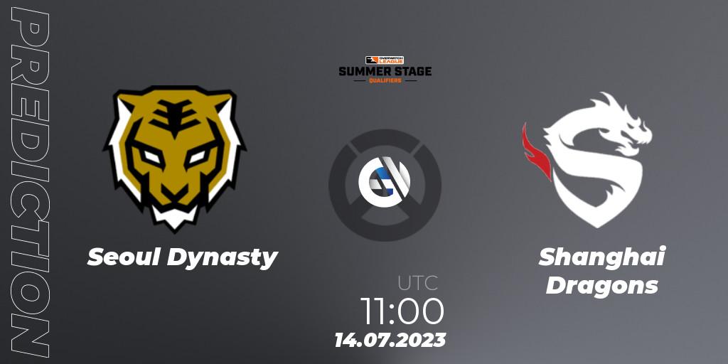 Seoul Dynasty vs Shanghai Dragons: Betting TIp, Match Prediction. 14.07.23. Overwatch, Overwatch League 2023 - Summer Stage Qualifiers