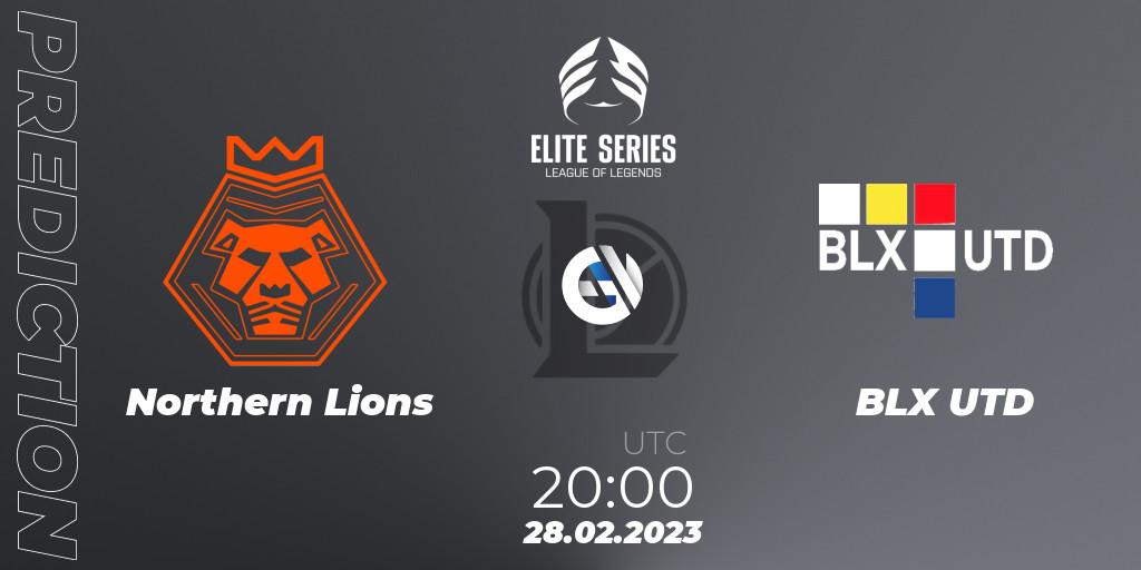 Northern Lions vs BLX UTD: Betting TIp, Match Prediction. 28.02.23. LoL, Elite Series Spring 2023 - Group Stage