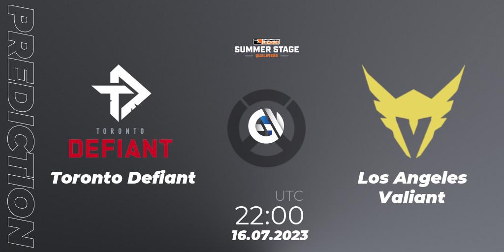 Toronto Defiant vs Los Angeles Valiant: Betting TIp, Match Prediction. 16.07.23. Overwatch, Overwatch League 2023 - Summer Stage Qualifiers