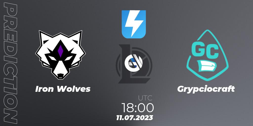 Iron Wolves vs Grypciocraft: Betting TIp, Match Prediction. 31.05.2023 at 16:00. LoL, Ultraliga Season 10 2023 Regular Season
