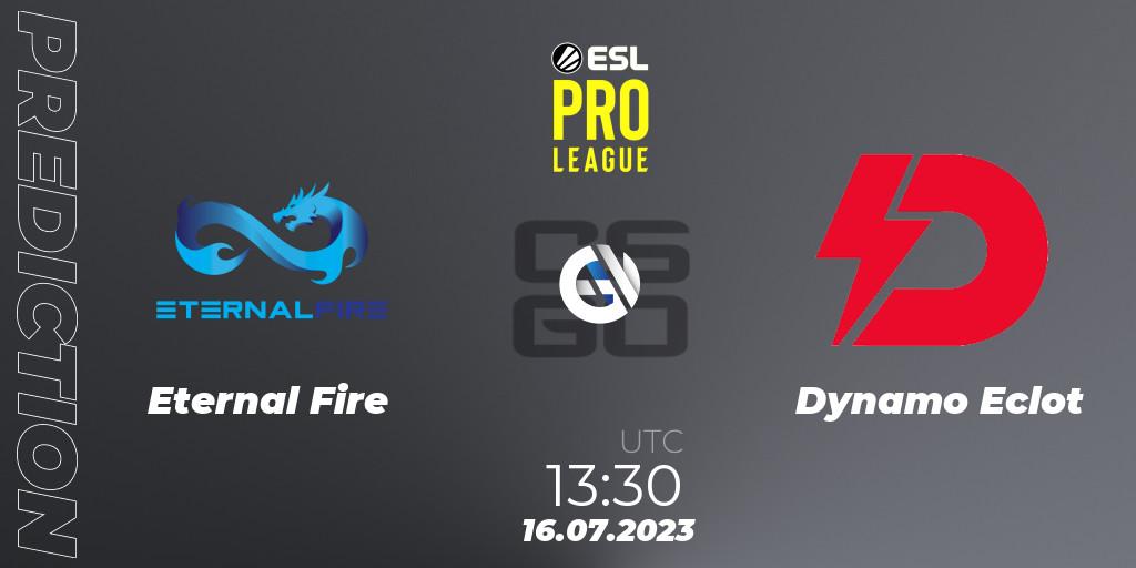 Eternal Fire vs Dynamo Eclot: Betting TIp, Match Prediction. 16.07.23. CS2 (CS:GO), ESL Pro League Season 18: European Conference