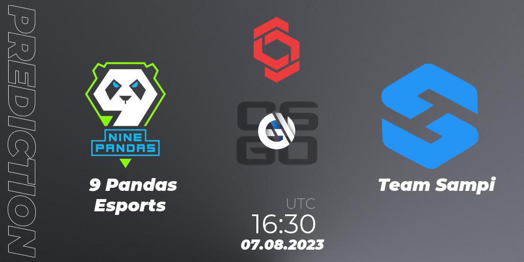 9 Pandas Esports vs Team Sampi: Betting TIp, Match Prediction. 07.08.23. CS2 (CS:GO), CCT Central Europe Series #7
