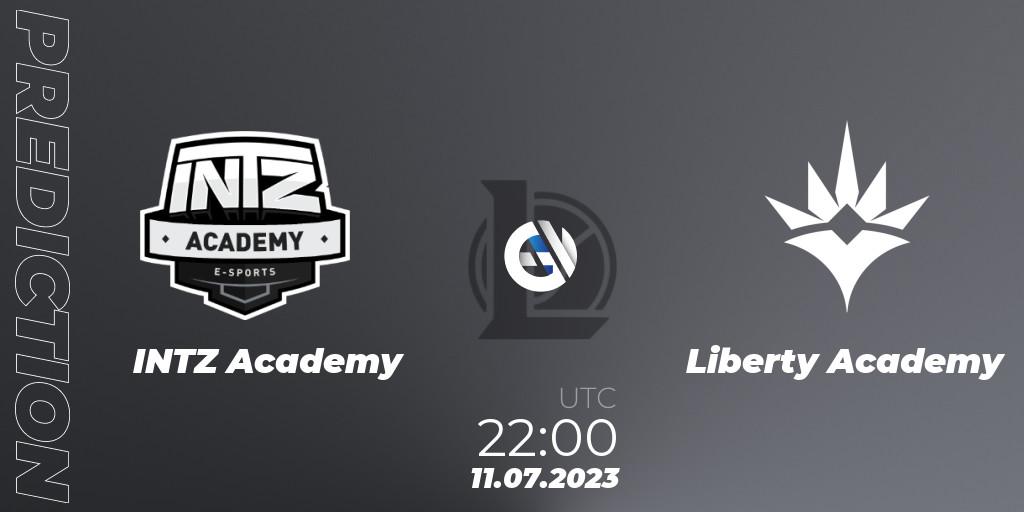 INTZ Academy vs Liberty Academy: Betting TIp, Match Prediction. 11.07.2023 at 22:00. LoL, CBLOL Academy Split 2 2023 - Group Stage
