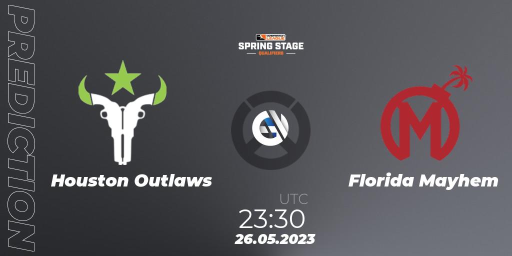 Houston Outlaws vs Florida Mayhem: Betting TIp, Match Prediction. 26.05.23. Overwatch, OWL Stage Qualifiers Spring 2023 West