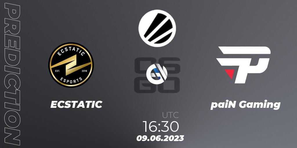 ECSTATIC vs paiN Gaming: Betting TIp, Match Prediction. 09.06.23. CS2 (CS:GO), ESL Challenger Katowice 2023
