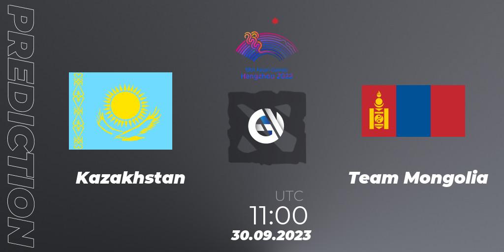 Kazakhstan vs Team Mongolia: Betting TIp, Match Prediction. 30.09.23. Dota 2, 2022 Asian Games