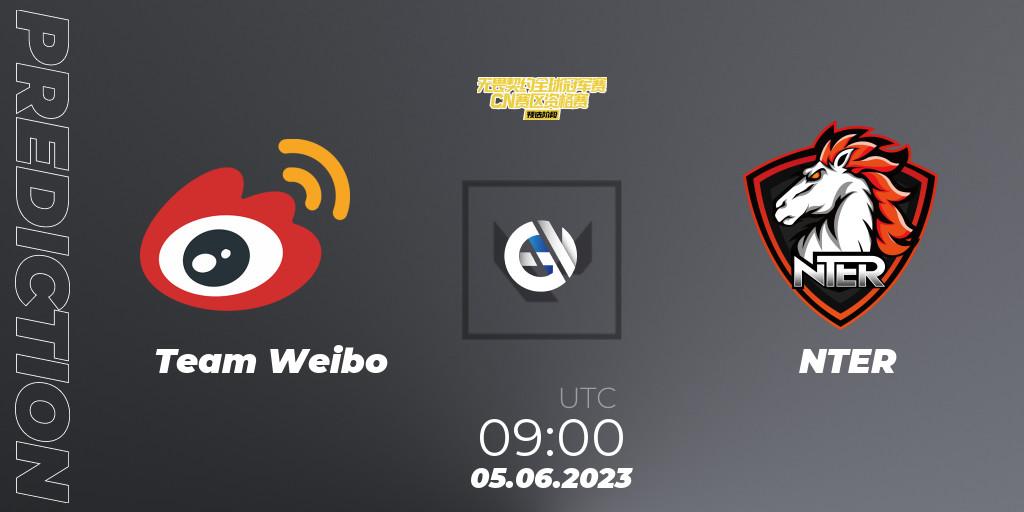 Team Weibo vs NTER: Betting TIp, Match Prediction. 05.06.23. VALORANT, VALORANT Champions Tour 2023: China Preliminaries
