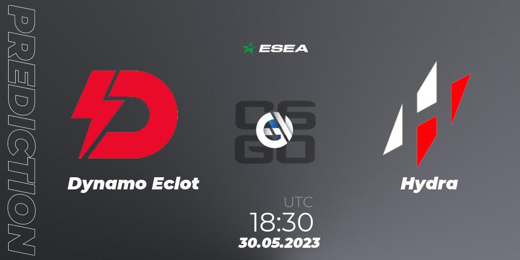 Dynamo Eclot vs Hydra: Betting TIp, Match Prediction. 30.05.2023 at 17:00. Counter-Strike (CS2), ESEA Advanced Season 45 Europe