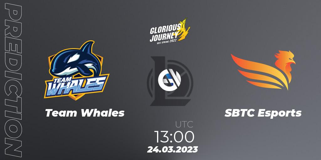 Team Whales vs SBTC Esports: Betting TIp, Match Prediction. 24.03.23. LoL, VCS Spring 2023 - Group Stage