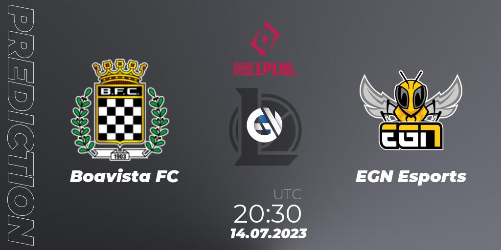 Boavista FC vs EGN Esports: Betting TIp, Match Prediction. 23.06.23. LoL, LPLOL Split 2 2023 - Group Stage