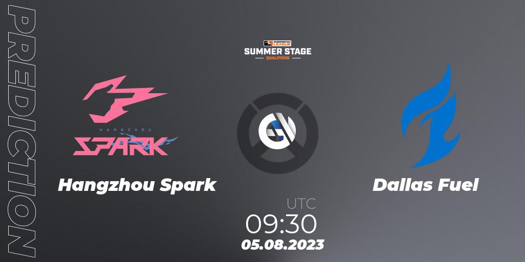 Hangzhou Spark vs Dallas Fuel: Betting TIp, Match Prediction. 05.08.23. Overwatch, Overwatch League 2023 - Summer Stage Qualifiers