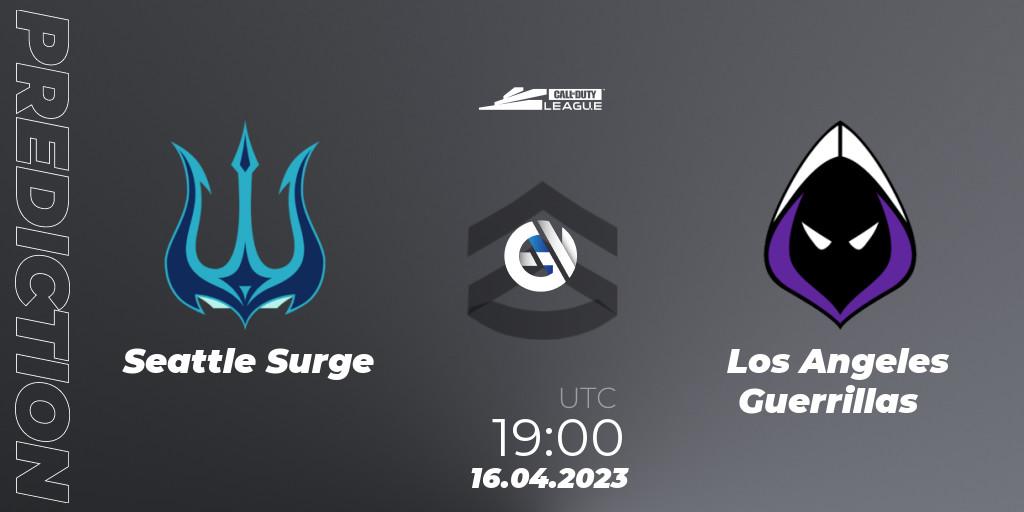 Seattle Surge vs Los Angeles Guerrillas: Betting TIp, Match Prediction. 16.04.23. Call of Duty, Call of Duty League 2023: Stage 4 Major Qualifiers