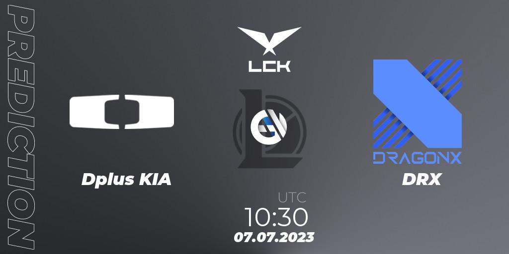 Dplus KIA vs DRX: Betting TIp, Match Prediction. 07.07.23. LoL, LCK Summer 2023 Regular Season