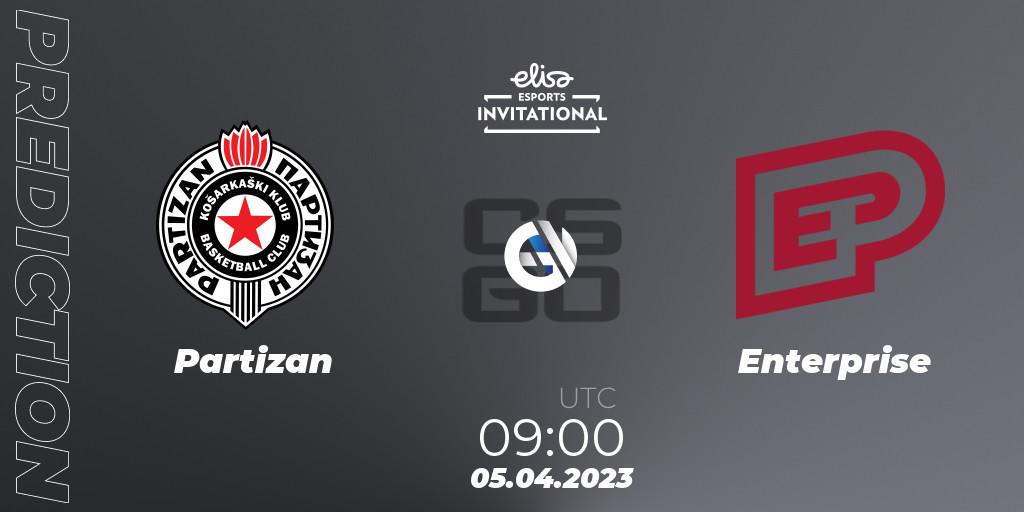 Partizan vs Enterprise: Betting TIp, Match Prediction. 05.04.23. CS2 (CS:GO), Elisa Invitational Spring 2023 Contenders