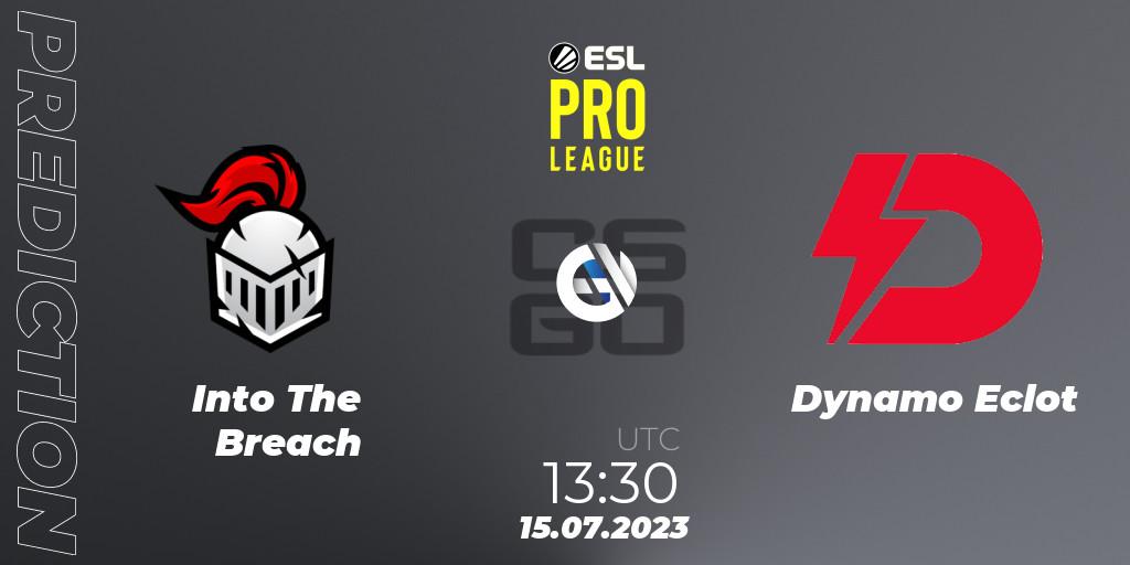 Into The Breach vs Dynamo Eclot: Betting TIp, Match Prediction. 15.07.23. CS2 (CS:GO), ESL Pro League Season 18: European Conference