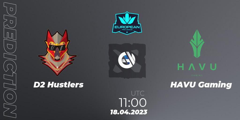 D2 Hustlers vs HAVU Gaming: Betting TIp, Match Prediction. 18.04.23. Dota 2, European Pro League Season 8