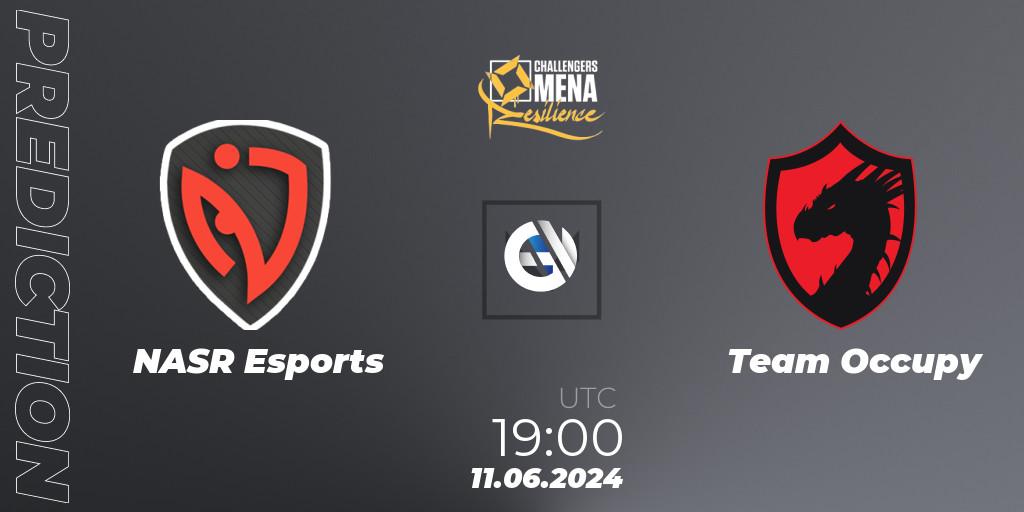 NASR Esports vs Team Occupy: Betting TIp, Match Prediction. 11.06.2024 at 19:00. VALORANT, VALORANT Challengers 2024 MENA: Resilience Split 2 - Levant and North Africa