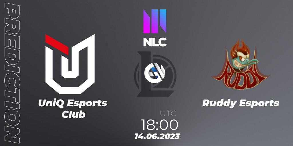 UniQ Esports Club vs Ruddy Esports: Betting TIp, Match Prediction. 14.06.23. LoL, NLC Summer 2023 - Group Stage