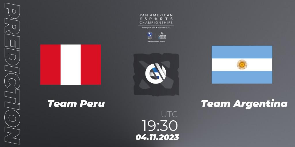 Team Peru vs Team Argentina: Betting TIp, Match Prediction. 04.11.23. Dota 2, Pan American Esports Championships 2023: Open