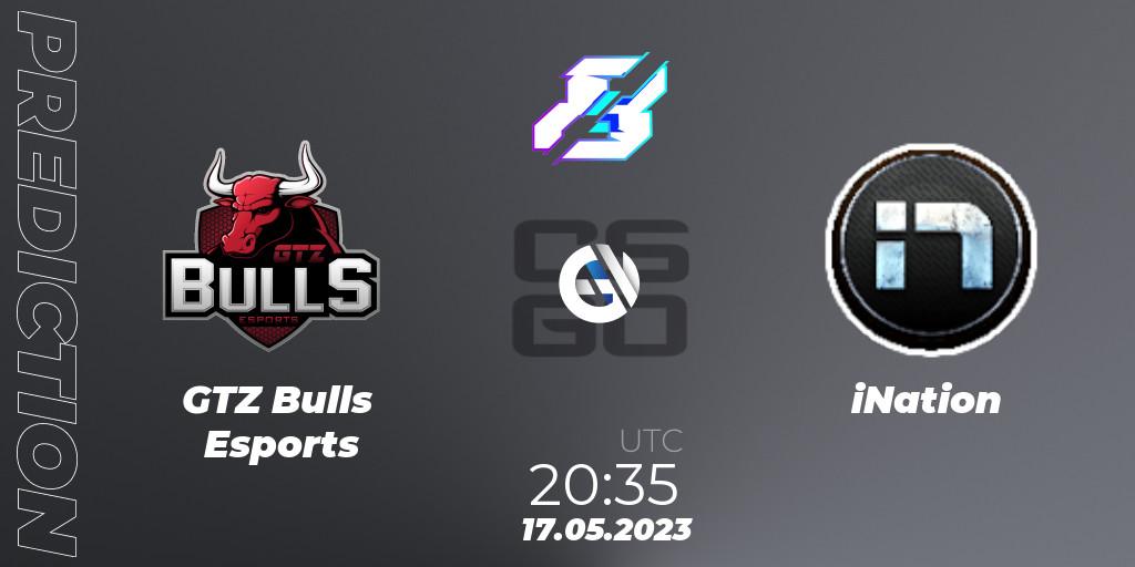 GTZ Bulls Esports vs iNation: Betting TIp, Match Prediction. 17.05.23. CS2 (CS:GO), Gamers8 2023 Europe Open Qualifier 1