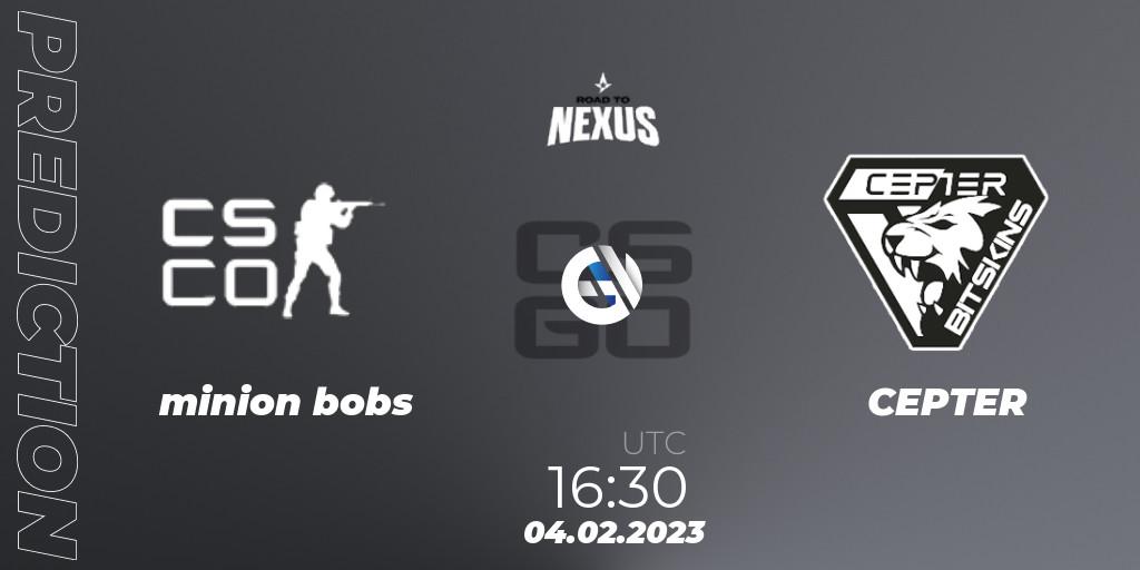 minion bobs vs Alpha Gaming: Betting TIp, Match Prediction. 04.02.23. CS2 (CS:GO), Road to Astralis Nexus 4
