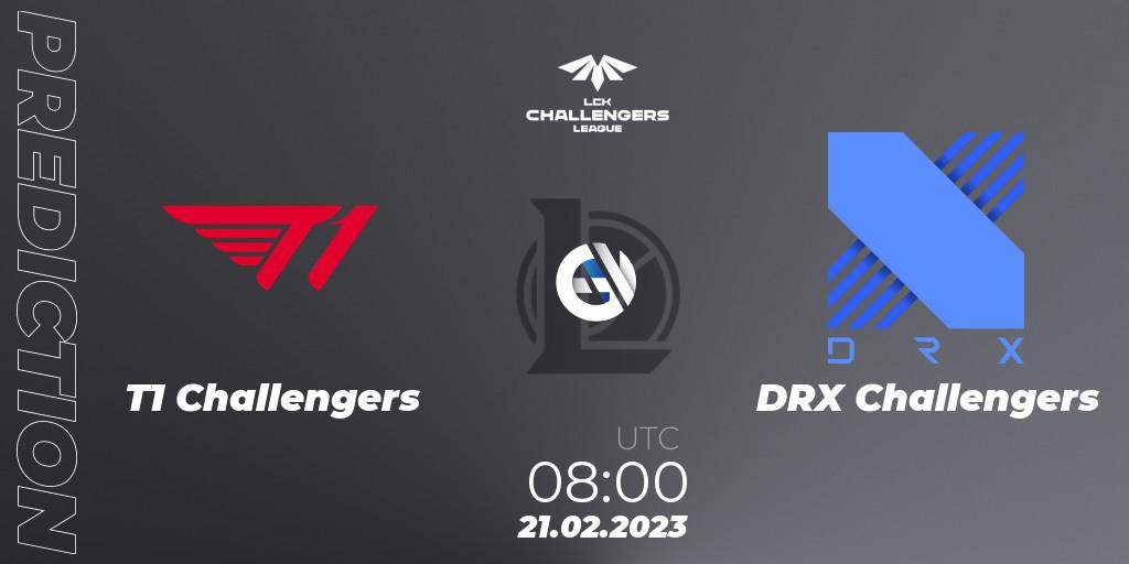 T1 Challengers vs DRX Challengers: Betting TIp, Match Prediction. 21.02.23. LoL, LCK Challengers League 2023 Spring