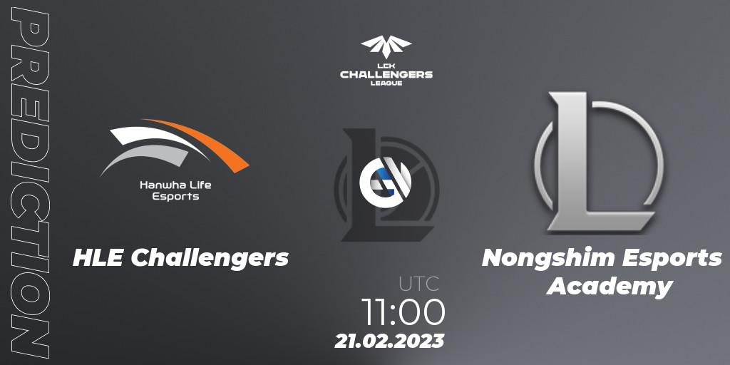 Hanwha Life Challengers vs Nongshim Esports Academy: Betting TIp, Match Prediction. 21.02.2023 at 11:00. LoL, LCK Challengers League 2023 Spring