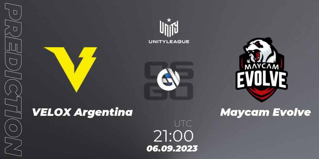 VELOX Argentina vs Maycam Evolve: Betting TIp, Match Prediction. 06.09.23. CS2 (CS:GO), LVP Unity League Argentina 2023