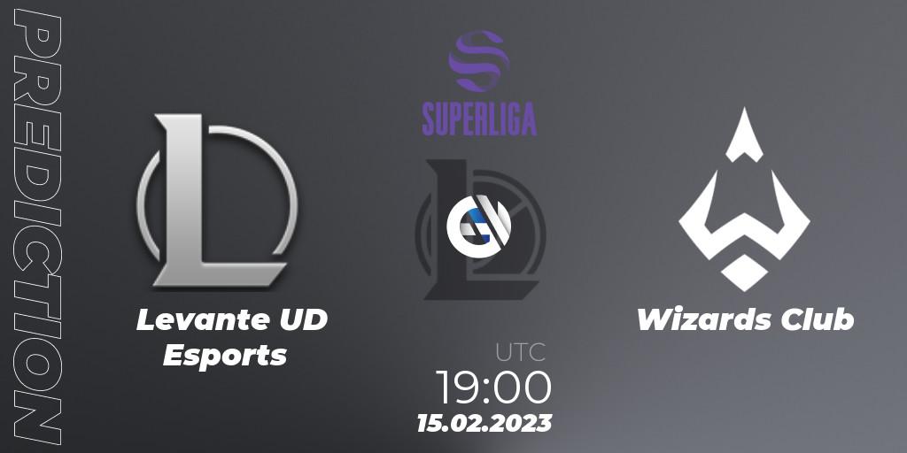 Levante UD Esports vs Wizards Club: Betting TIp, Match Prediction. 15.02.2023 at 19:00. LoL, LVP Superliga 2nd Division Spring 2023 - Group Stage