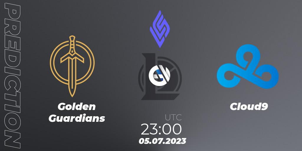 Golden Guardians vs Cloud9: Betting TIp, Match Prediction. 06.07.23. LoL, LCS Summer 2023 - Group Stage