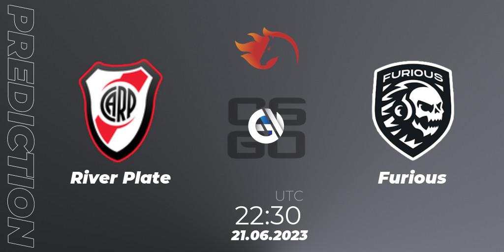 River Plate vs Furious: Betting TIp, Match Prediction. 21.06.23. CS2 (CS:GO), FiReLEAGUE Argentina 2023