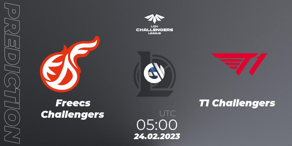 Freecs Challengers vs T1 Challengers: Betting TIp, Match Prediction. 24.02.2023 at 05:00. LoL, LCK Challengers League 2023 Spring